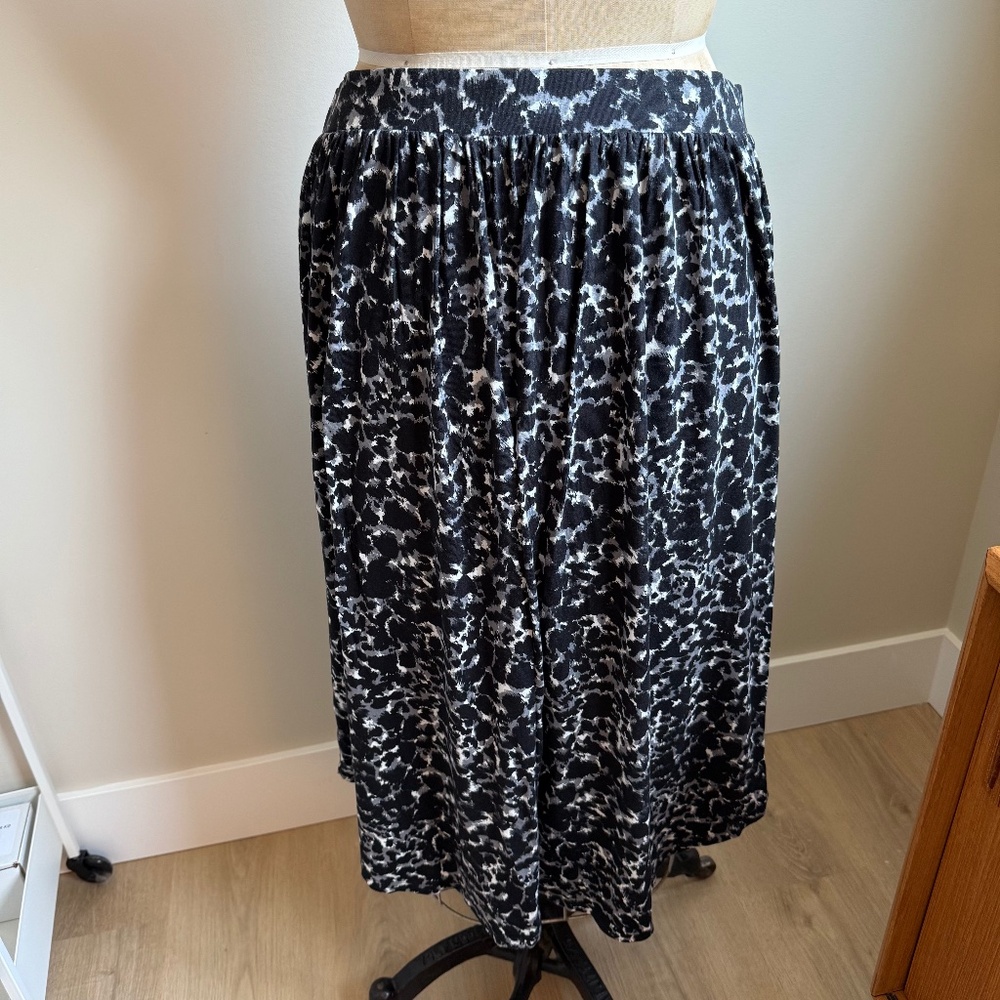 Marks & Spencer Black Mix Midi Skirt